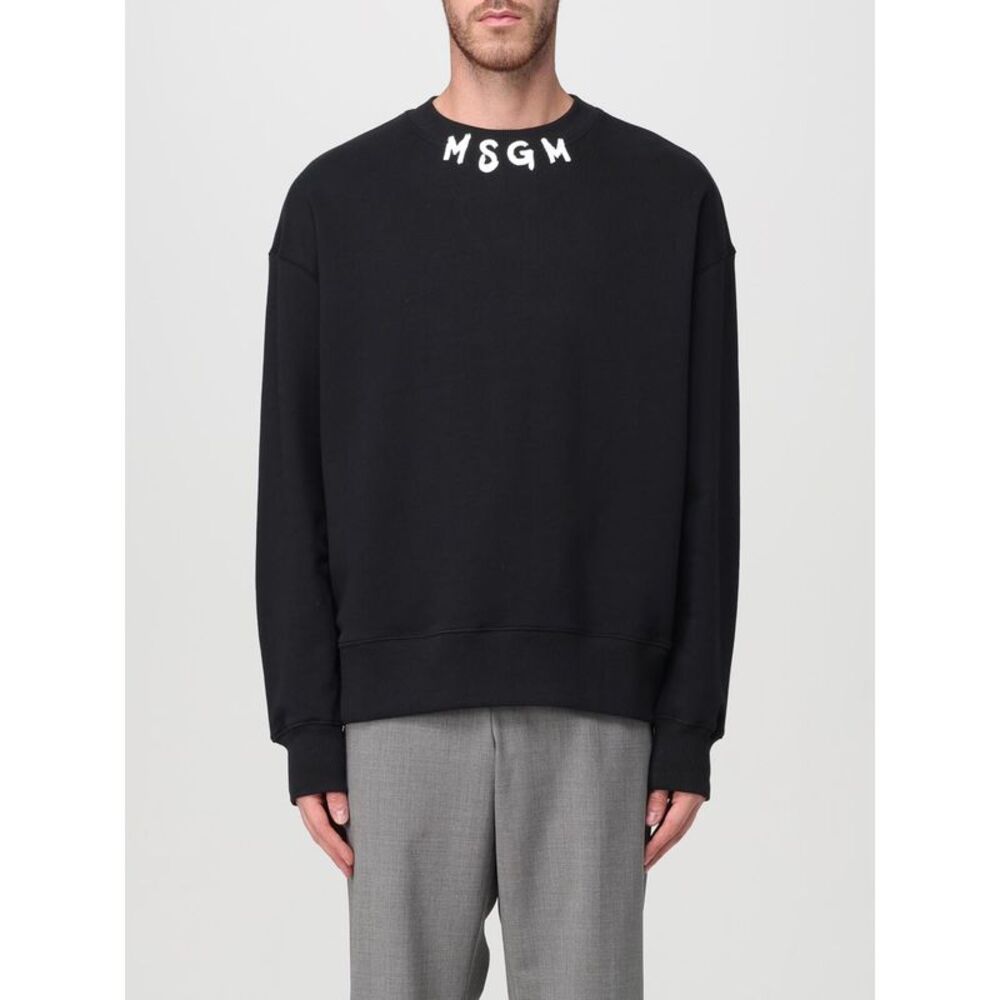 Msgm Sweatshirt Men Black